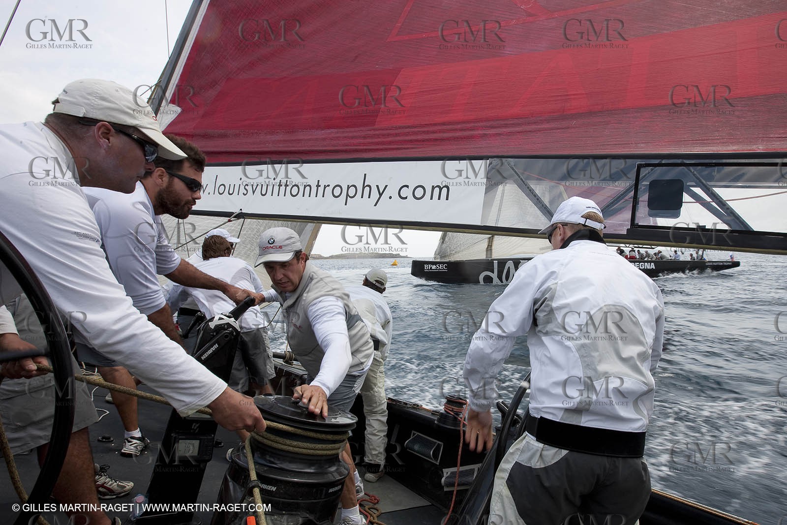 19 05 2010 - La Maddalena (ITA, Sardinia) Louis Vuitton Trophy - BMW ORACLE Racing - Training