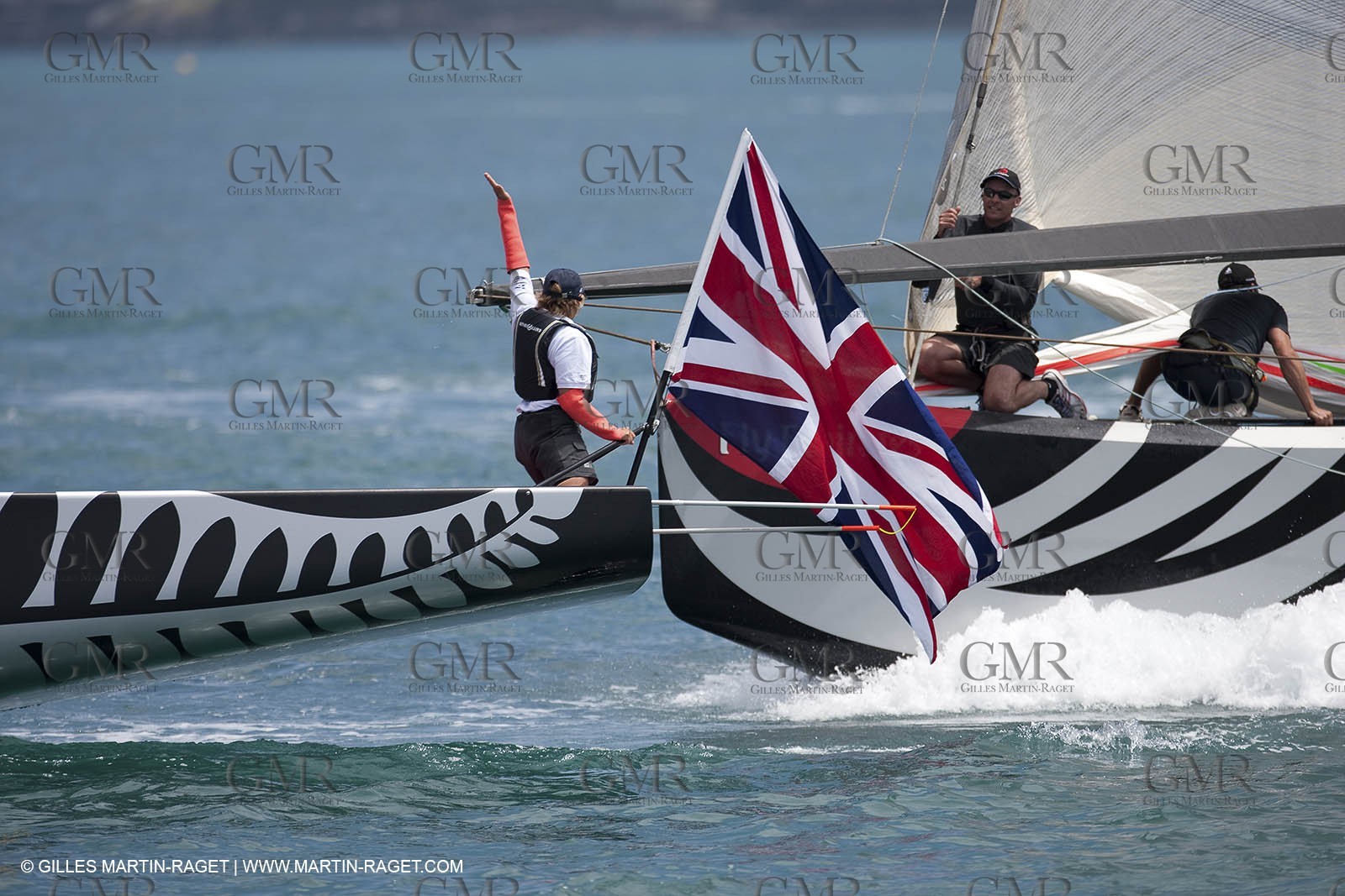 05 02 2009 - Auckland (NZL) -  Louis Vuitton Pacific Series -  Racing Day 4 - Round Robin 2