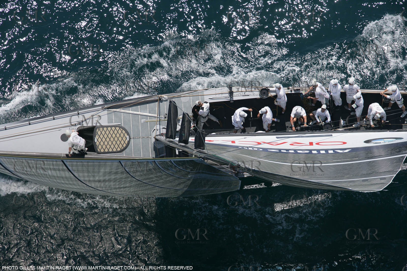 09 05 2007-Valencia (Spain)- 32nd America's Cup - Louis Vuitton Cup - RR2 - Day 11 - BMW ORACLE Racing