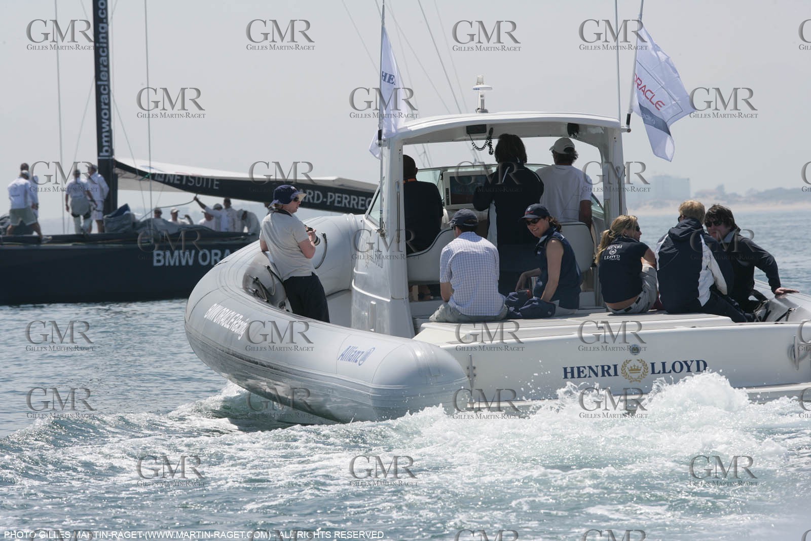 18 04 2007-Valencia (Spain)- 32nd America's Cup - Louis Vuitton Cup - RR1 - DAY 3 - BMW ORACLE Racing