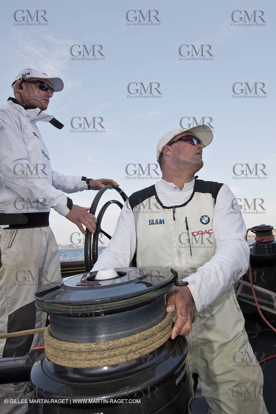 19 05 2010 - La Maddalena (ITA, Sardinia) Louis Vuitton Trophy - BMW ORACLE Racing - Training