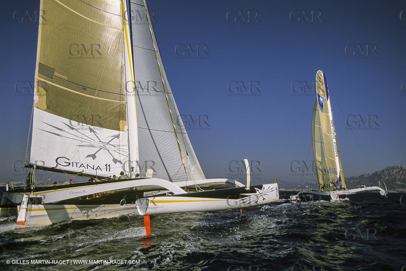 Yacht Racing, Multihull, ORMA 60, Lionel Lemonchois, Gitana
