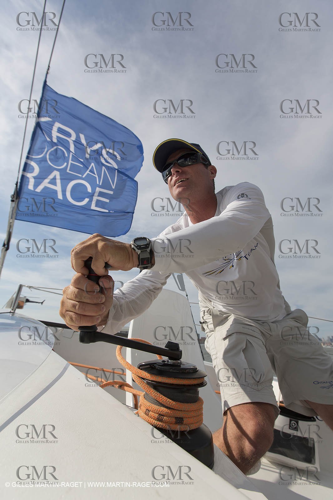 05 07 2012 - New York (USA) - Ocean Krys Race - Speed runs in fornt of NY city