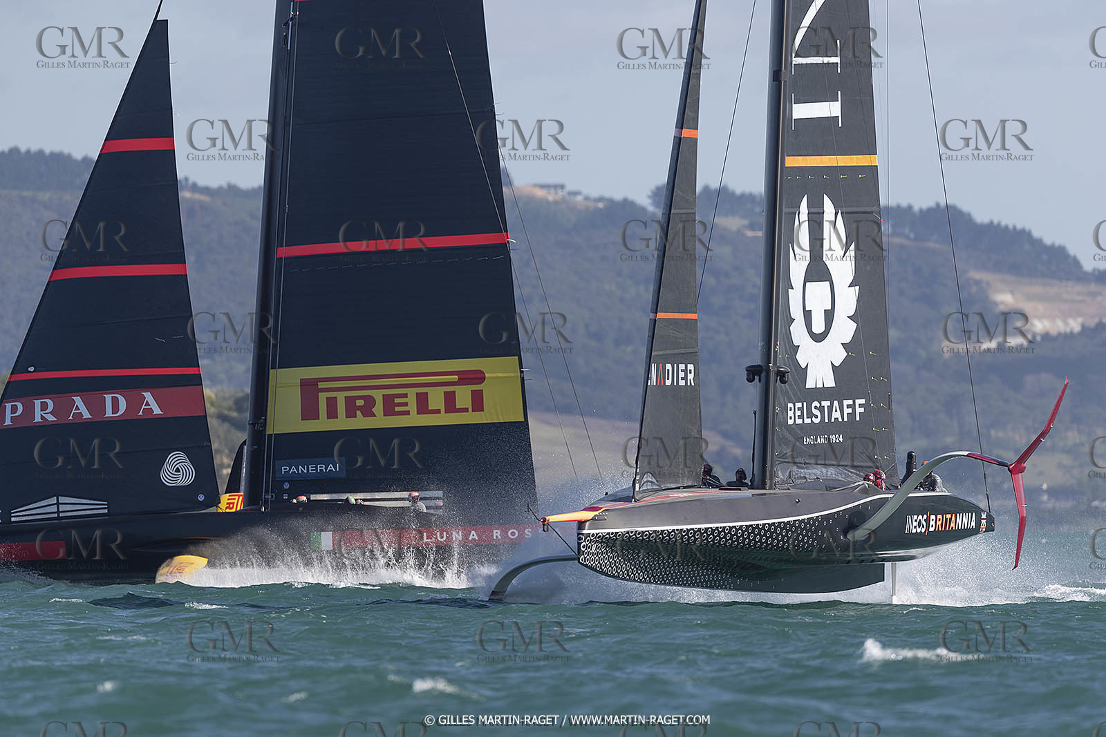 11 01 2021, Auckland (NZL), 36th America's Cup, Practice Racing