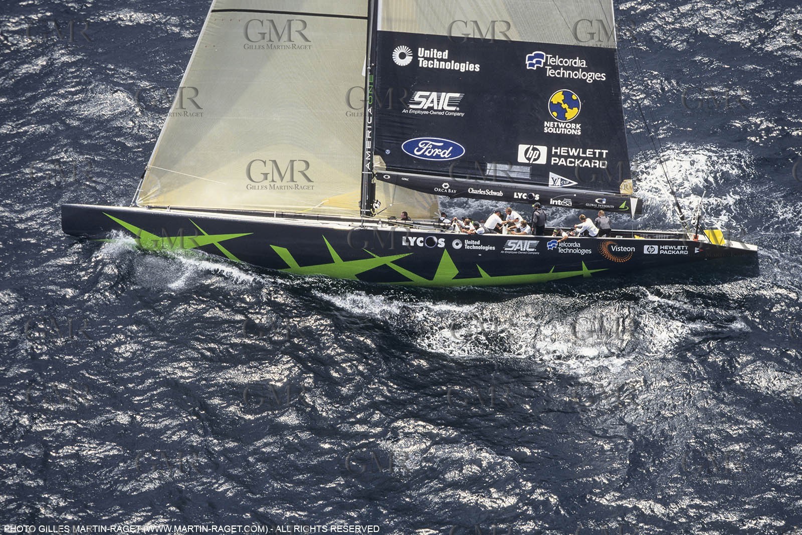 Yacht racing, 30th America's Cup 2000, Auckland (NZL), America One