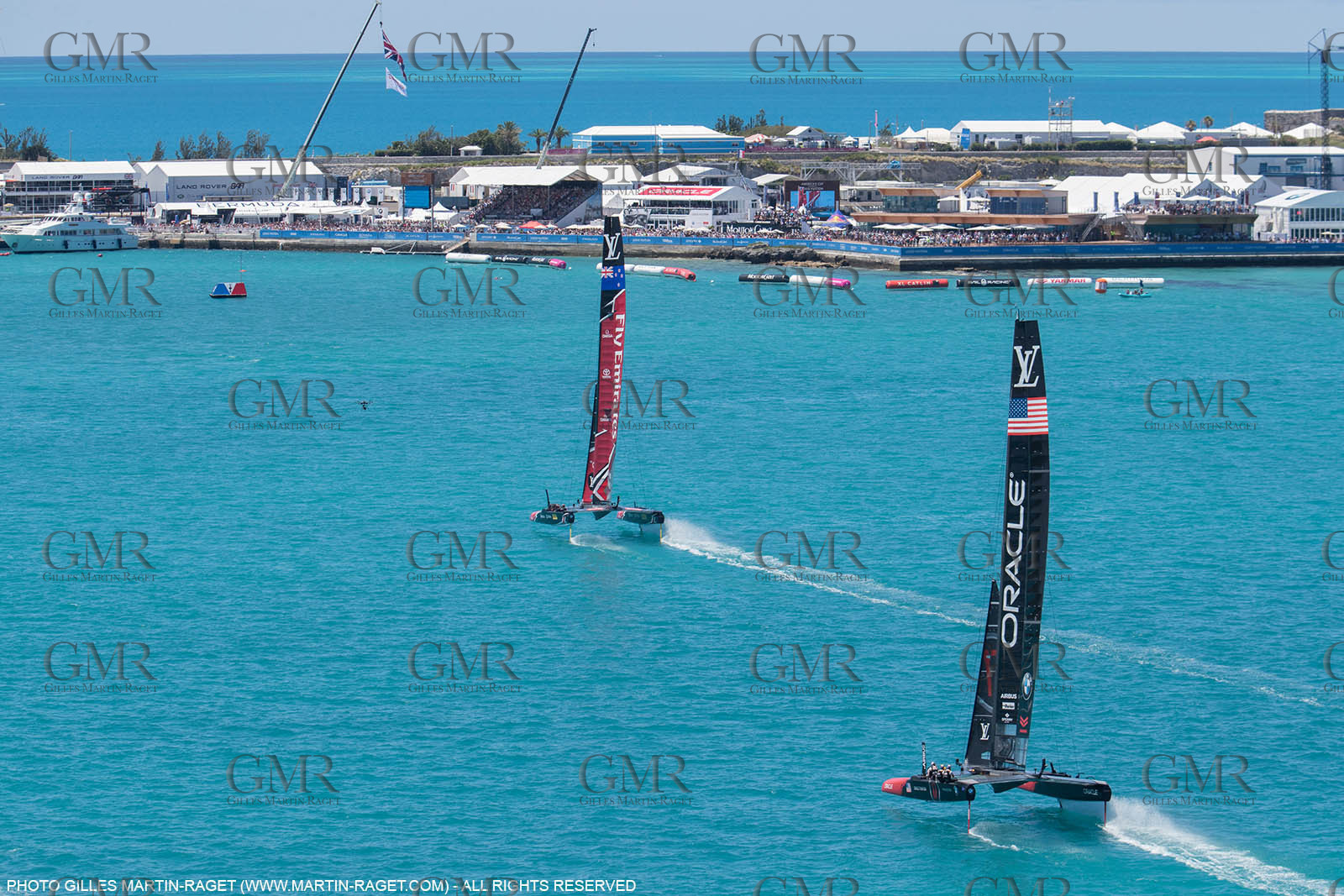 25 06 2017 - Bermuda (BDA) - 35th America's Cup 2017 - 35th America's Cup 2017 Presented by Louis Vuitton, Day 4