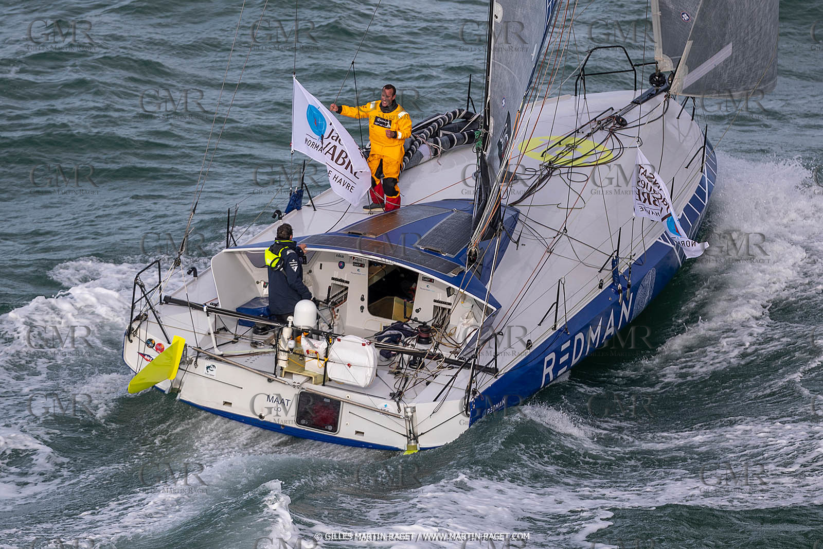 07 11 2021, Le Havre (FRA), Départ Transat Jacques Vabre 2021