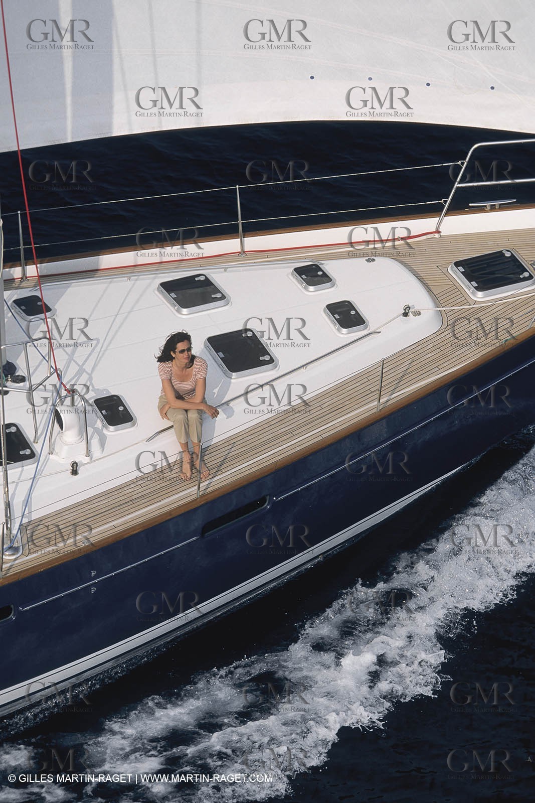 Sailing, cruising, people