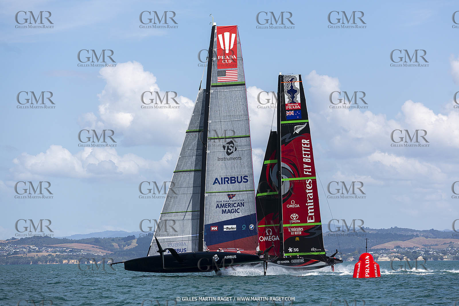 12 01 2021, Auckland (NZL), 36th America's Cup, Practice Racing