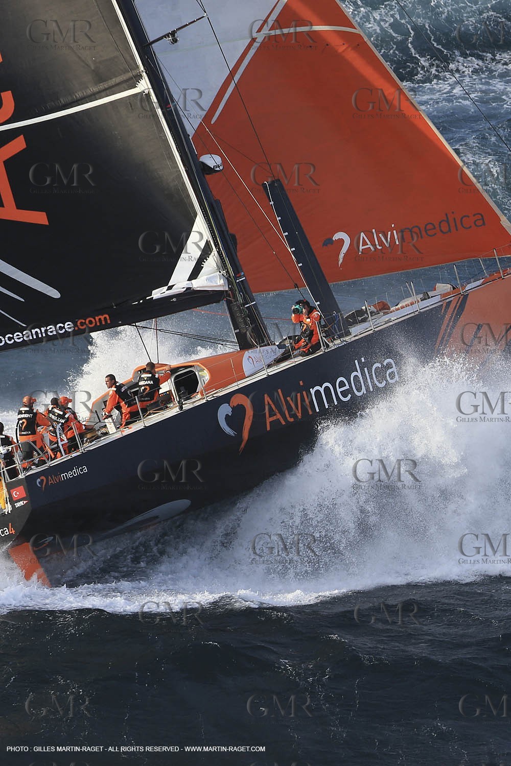 19 11 2014, Cape Town (ZAF), Volvo Ocean Race 2014-15, Team Alvimedica, Start Leg 2