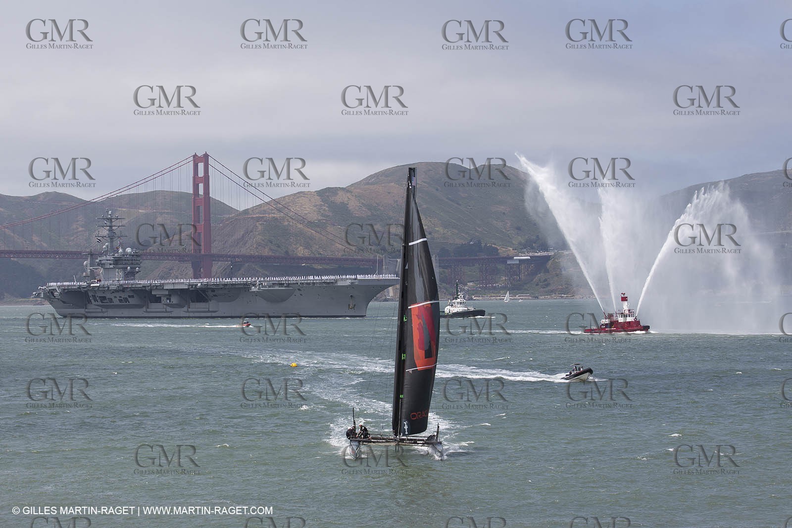 27 05 2012 - San Francisco (USA,CA) - 34th Americas's Cup - America's Cup celebrates the Golden Gate Bridge 75th Anniversary