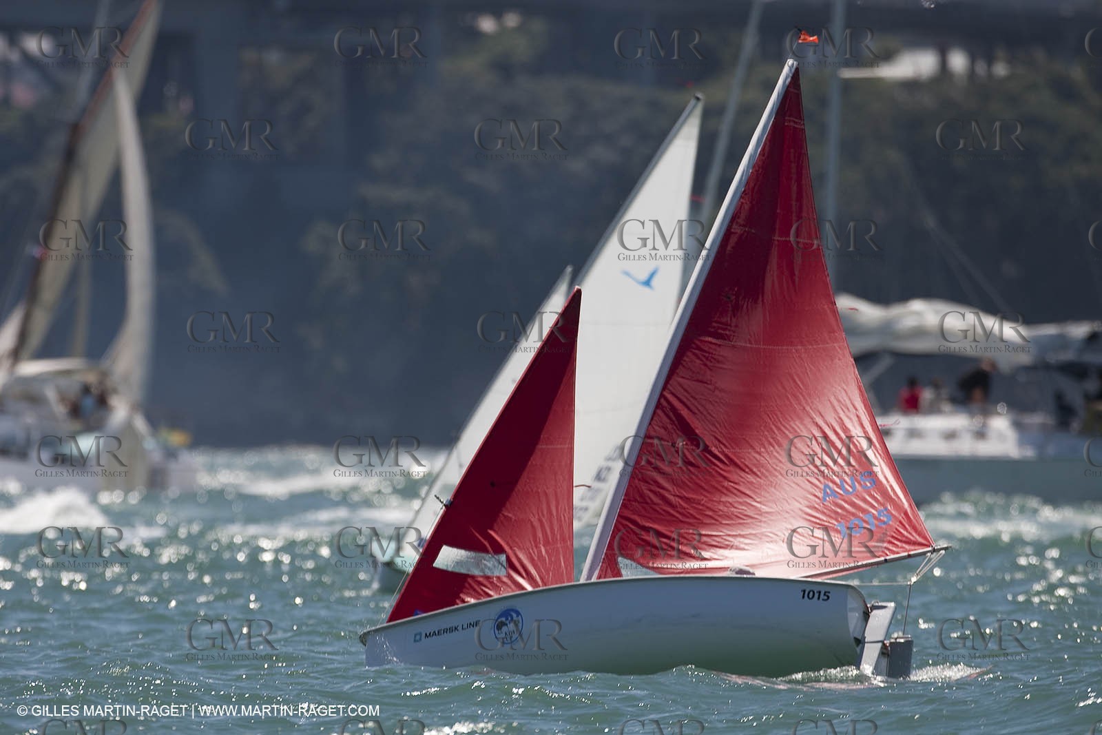 21 01 2009 - Auckland (NZL) -  Louis Vuitton Pacific Series - BMW ORACLE Racing - Training