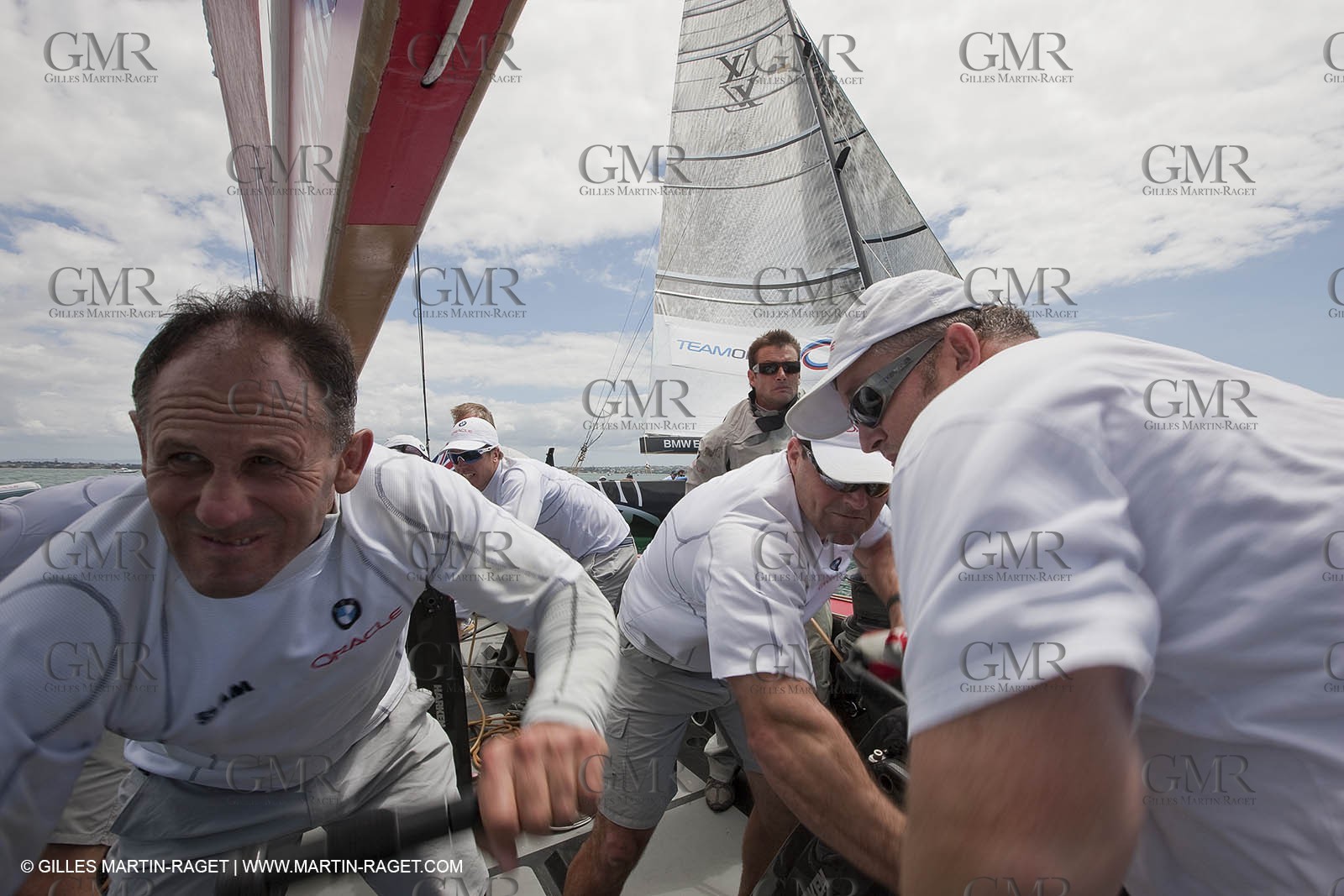29 01 2009 - Auckland (NZL) -  Louis Vuitton Pacific Series - BMW ORACLE Racing - Training