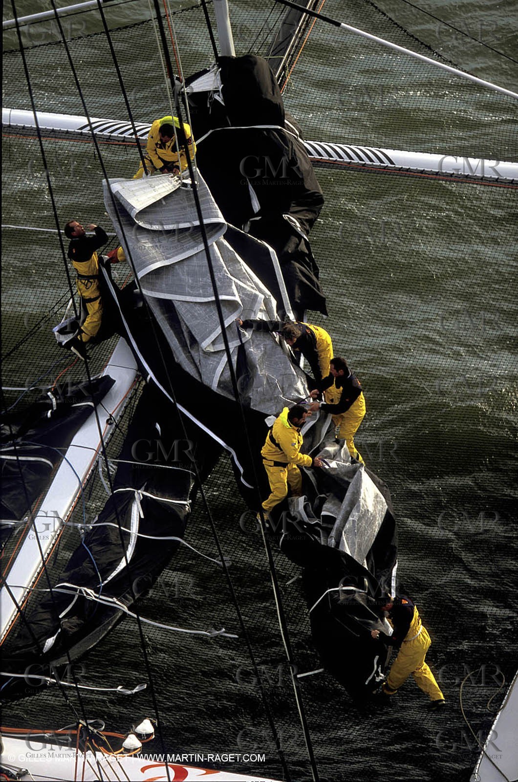 La Trinité mer - Orange II first sea trials
