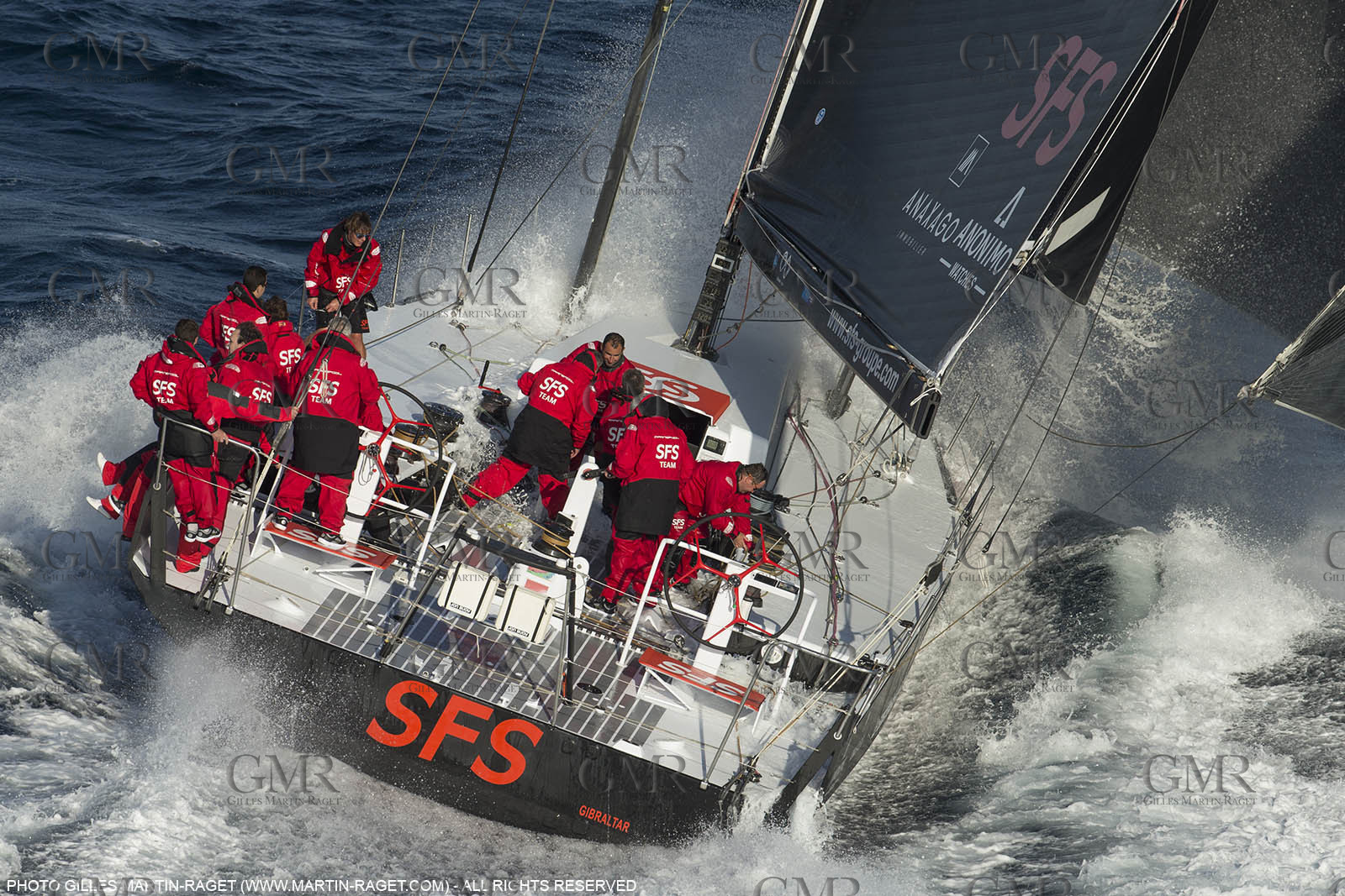 24 mars 2016   Marseille (FRA,13), SFS II (skipper Lionel Péan), last training before Marseille Sailing Week