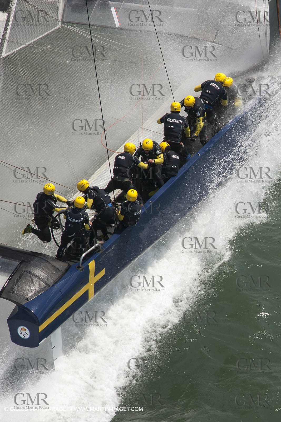 03 08 2013 - San Francisco (USA,CA) - 34th America's Cup - Louis Vuitton Cup - Semi-finals - Luna Rossa vs Artemis Racing - Race 1 - Artemis Racing
