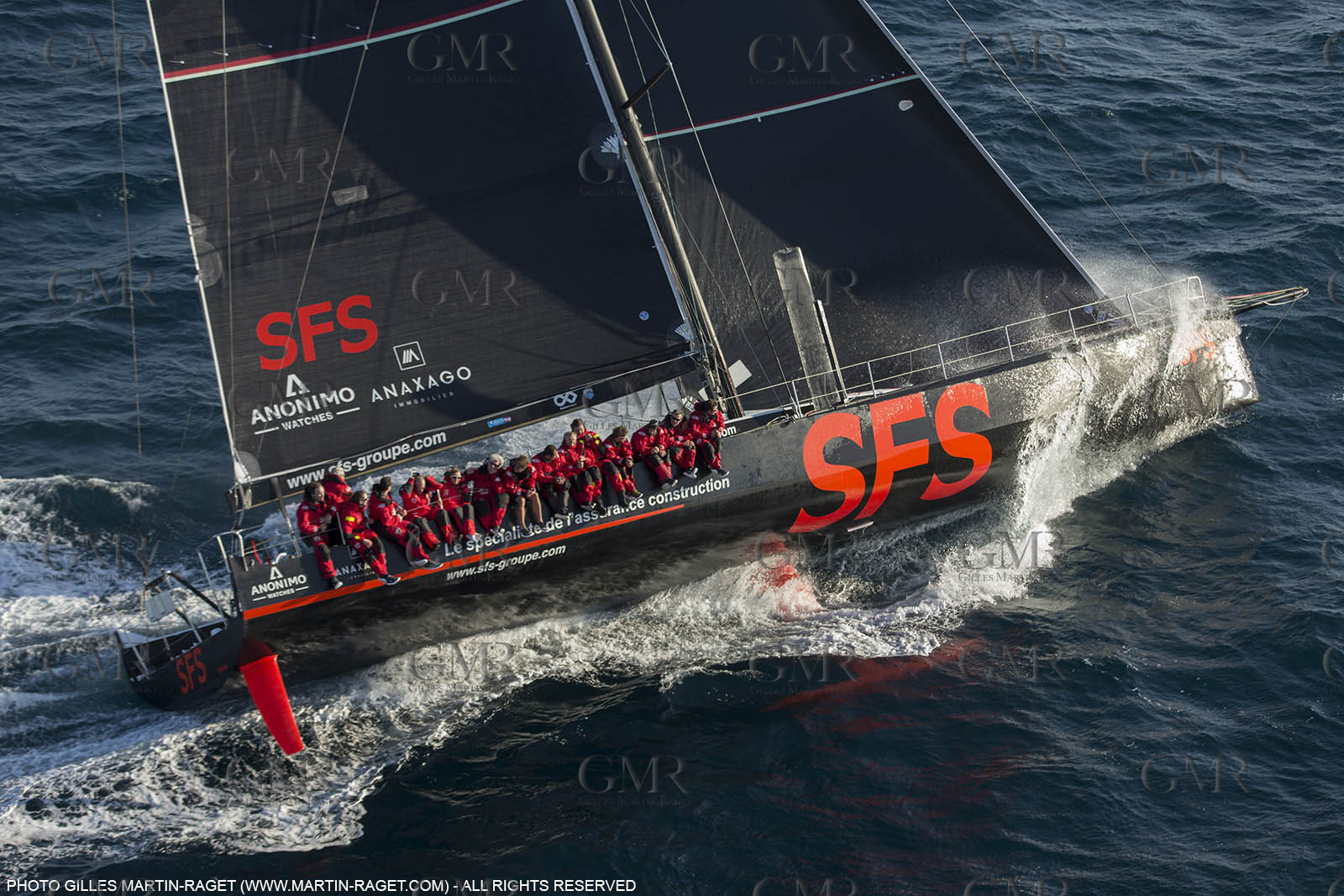 24 mars 2016   Marseille (FRA,13), SFS II (skipper Lionel Péan), last training before Marseille Sailing Week