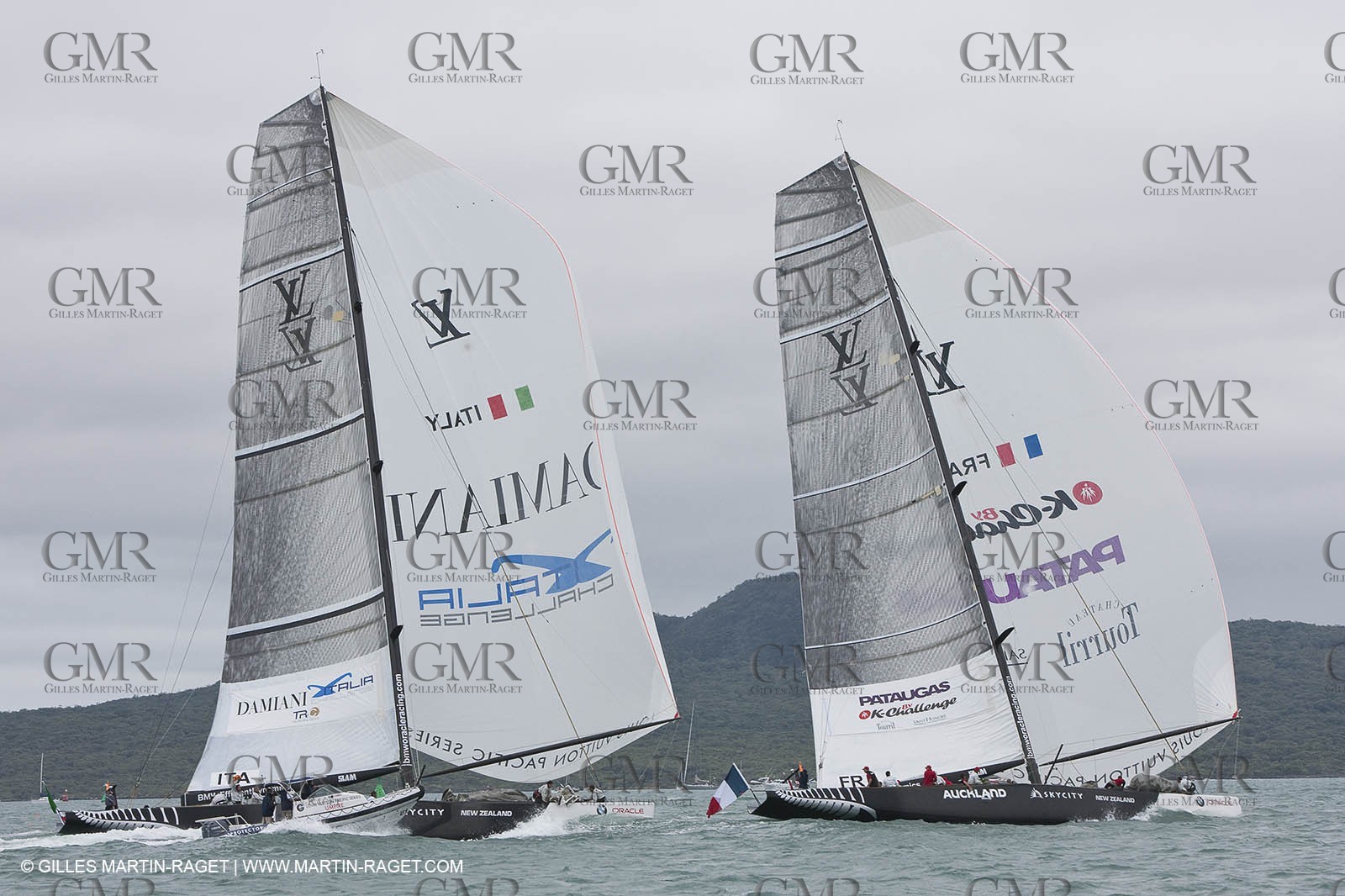 31 01 2009 - Auckland (NZL) -  Louis Vuitton Pacific Series -  Racing Day 2