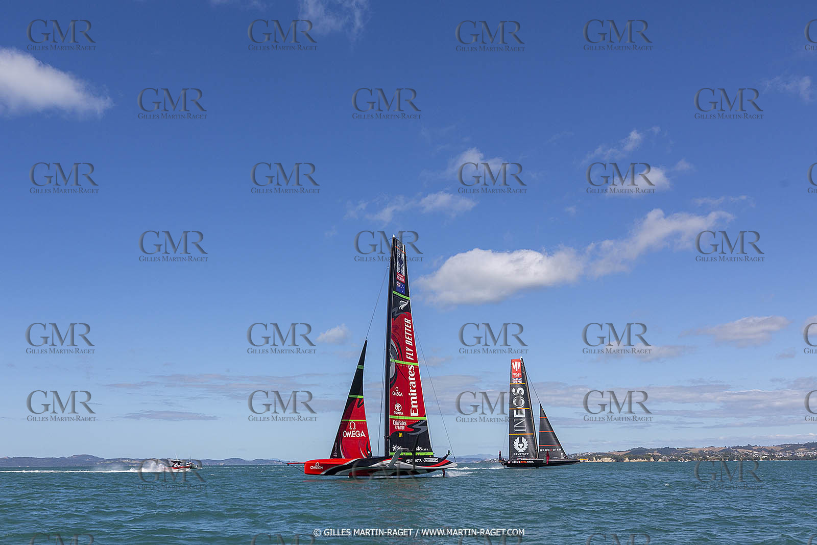 11 01 2021, Auckland (NZL), 36th America's Cup, Practice Racing