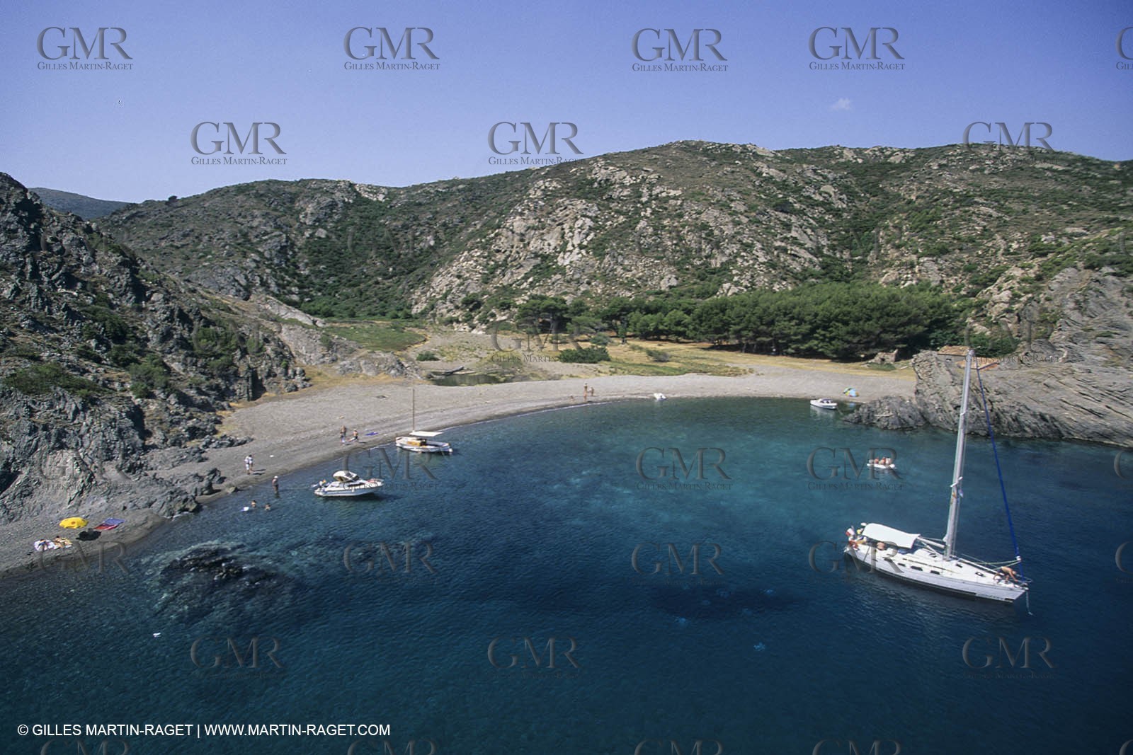 Plage de Peyrefitte (entre Banyuls et Cerbère) (Fra,66)