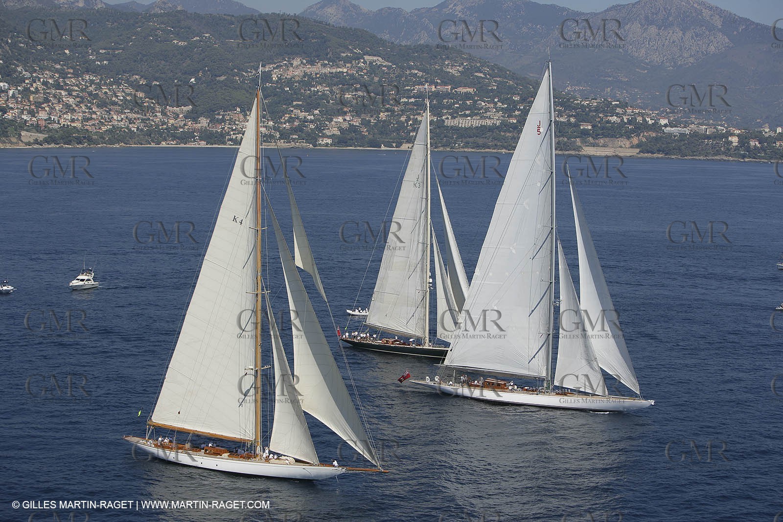 Monaco Classic Week - J Class Challenges - Cambria - Ranger - Shamrock