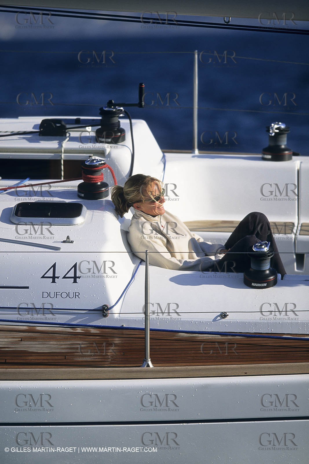 Voile, croisière, personnages, femmes à bord