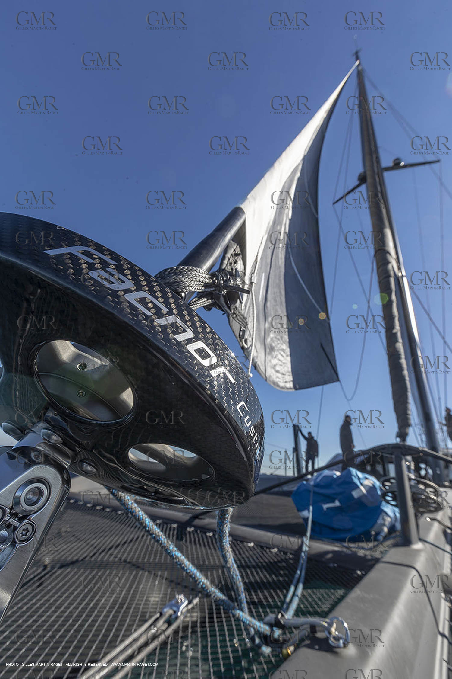 05 02 2019, La Grande Motte (FRA,34), Gunboat 68 sail testing  2