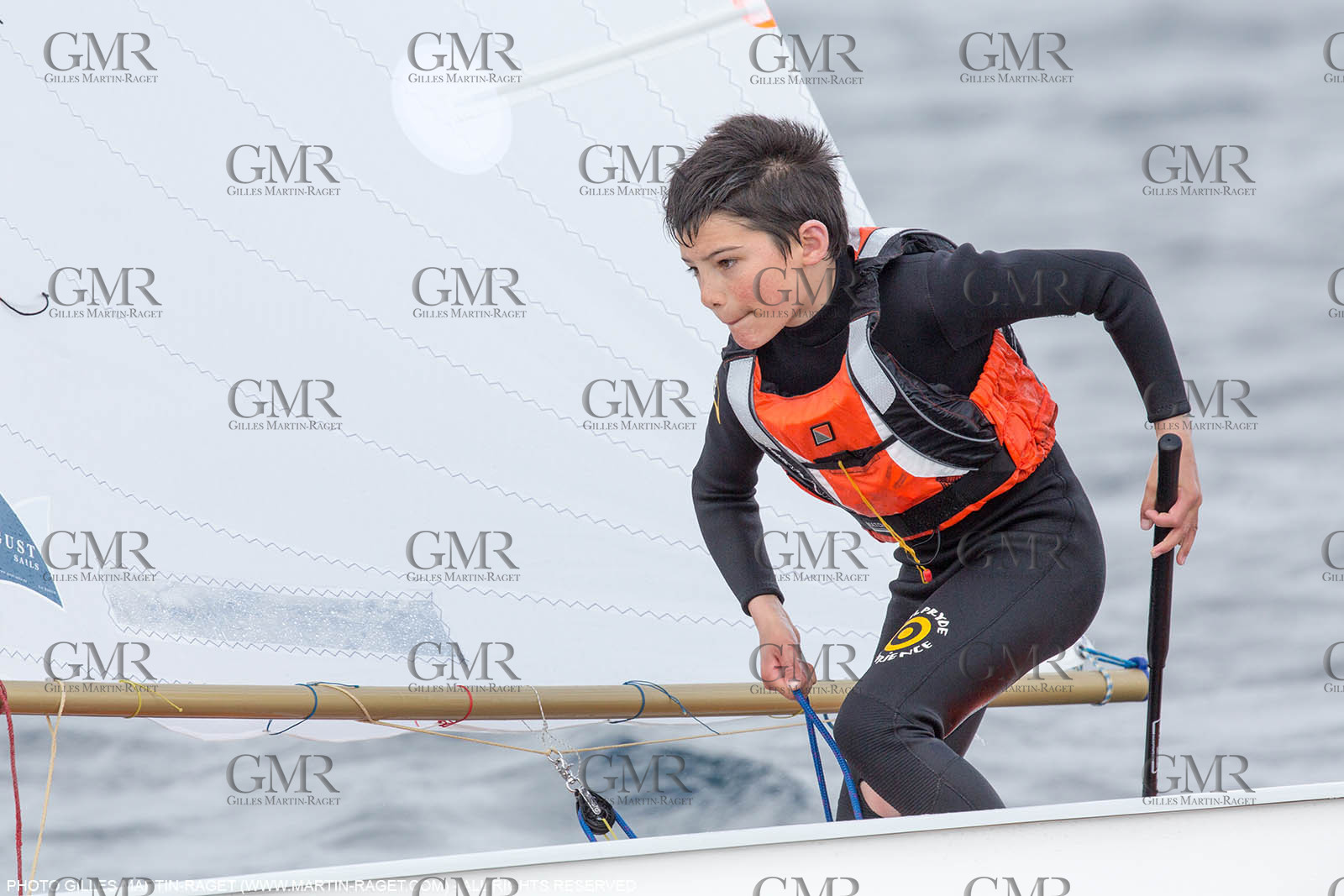 15 04 2016, Marseille (FRA,13), SNIM Dériveurs, Coupe Internationale de Printemps Optimist, Final Day