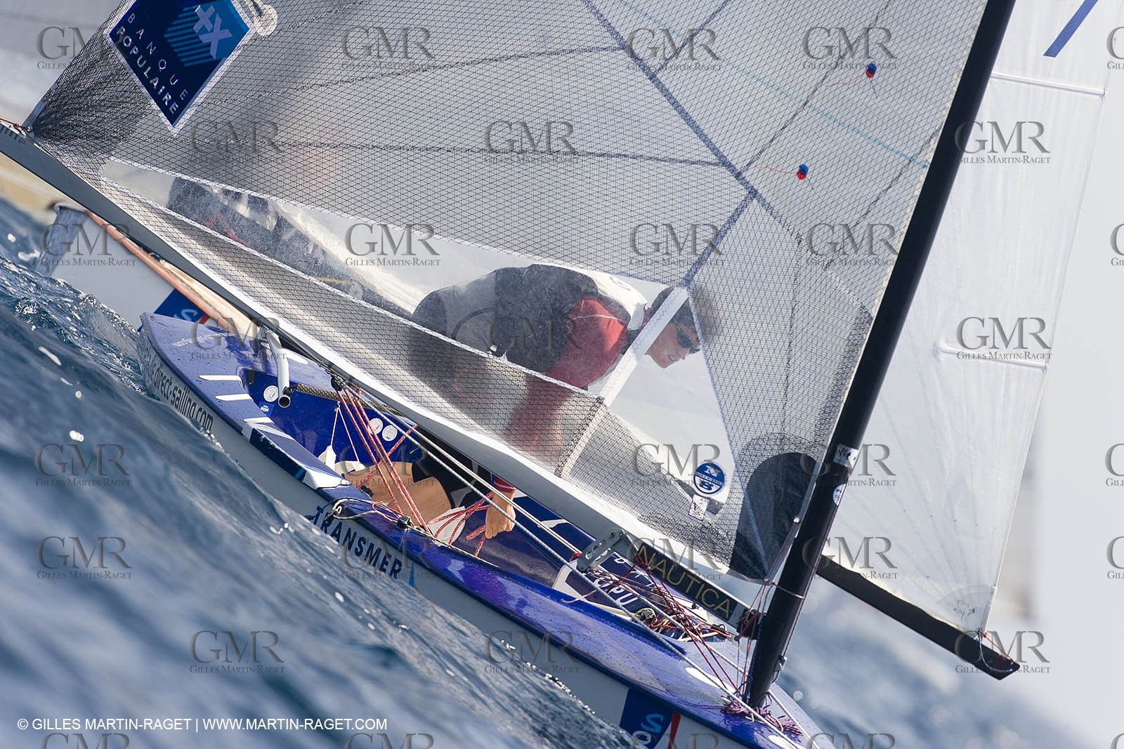 24 04 2007 - 2007 Semaine Olympique Française - Hyères (South of France) - Day 3 - Team France - Finn - Lobert Jonathan