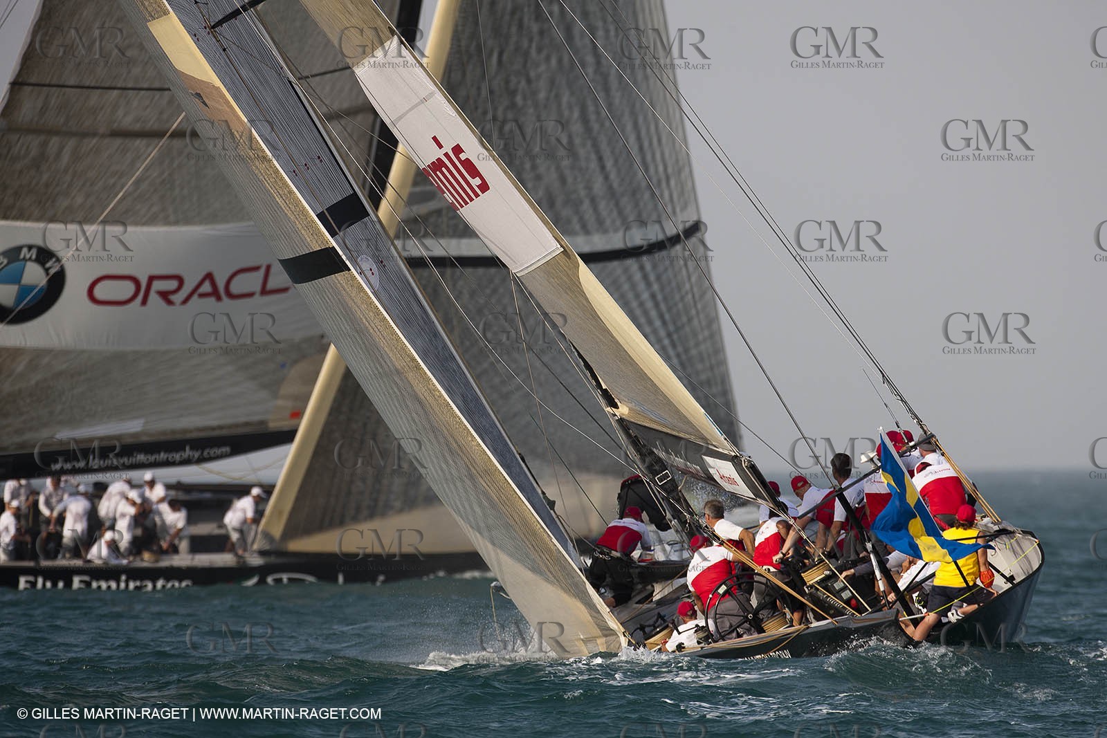15 11 2010 - Dubai (UAE) - Dubai Louis Vuitton Trophy -  BMW ORACLE Racing Vs Artemis