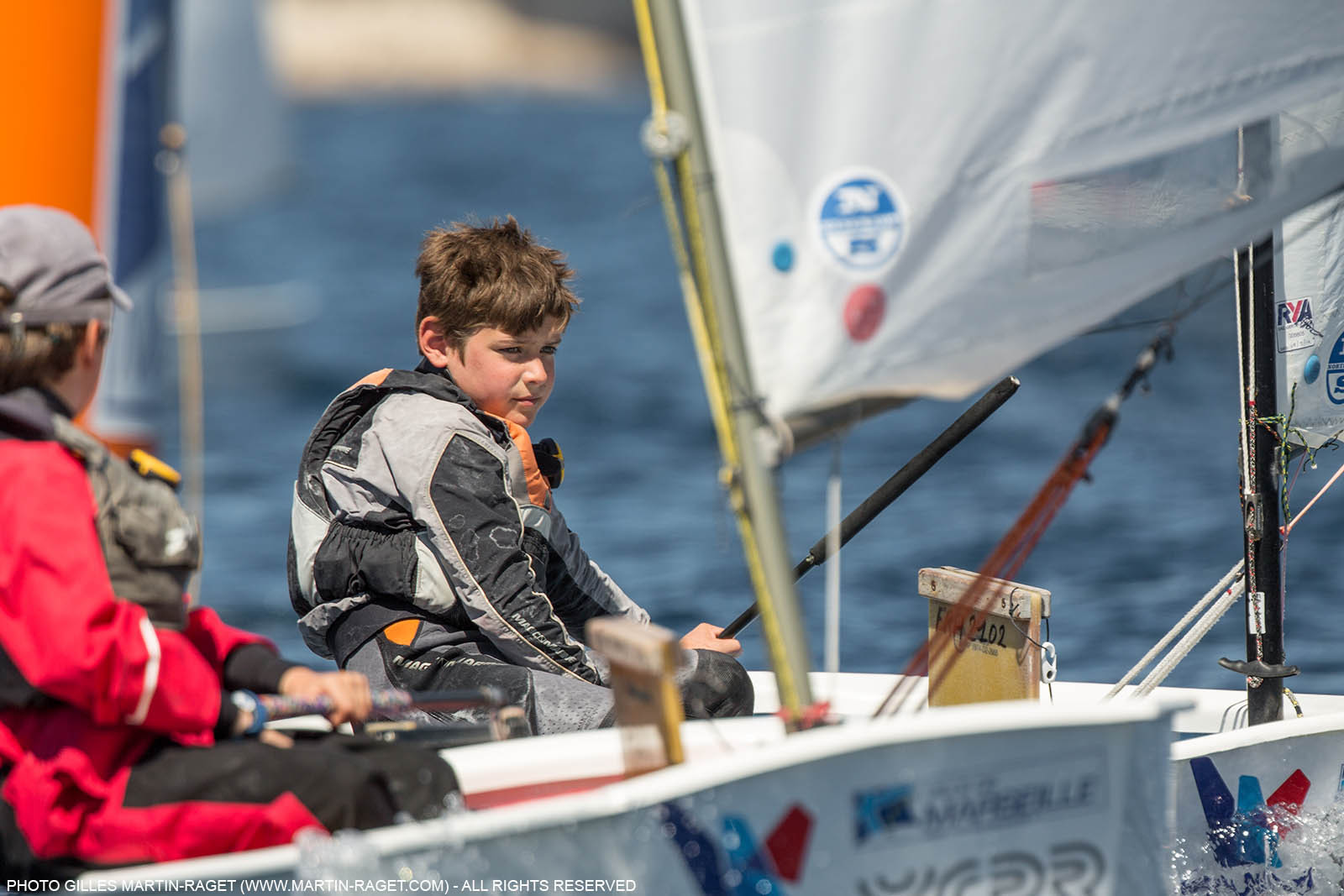14 04 2016, Marseille (FRA,13), SNIM Dériveurs, Coupe Internationale de Printemps Optimist, Day 4