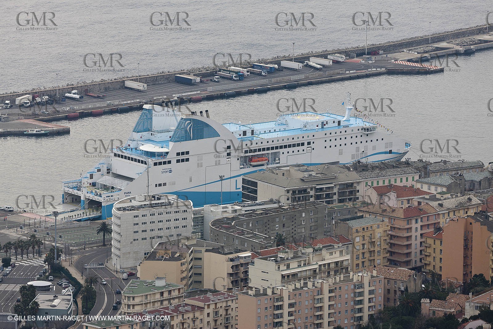 01-31-12   Marseilles (FRA,13) Bastia (FRA,Corsica)   Launching cruising trip and Christening ceremony of PIANA, last ferry ship from La Meridionale