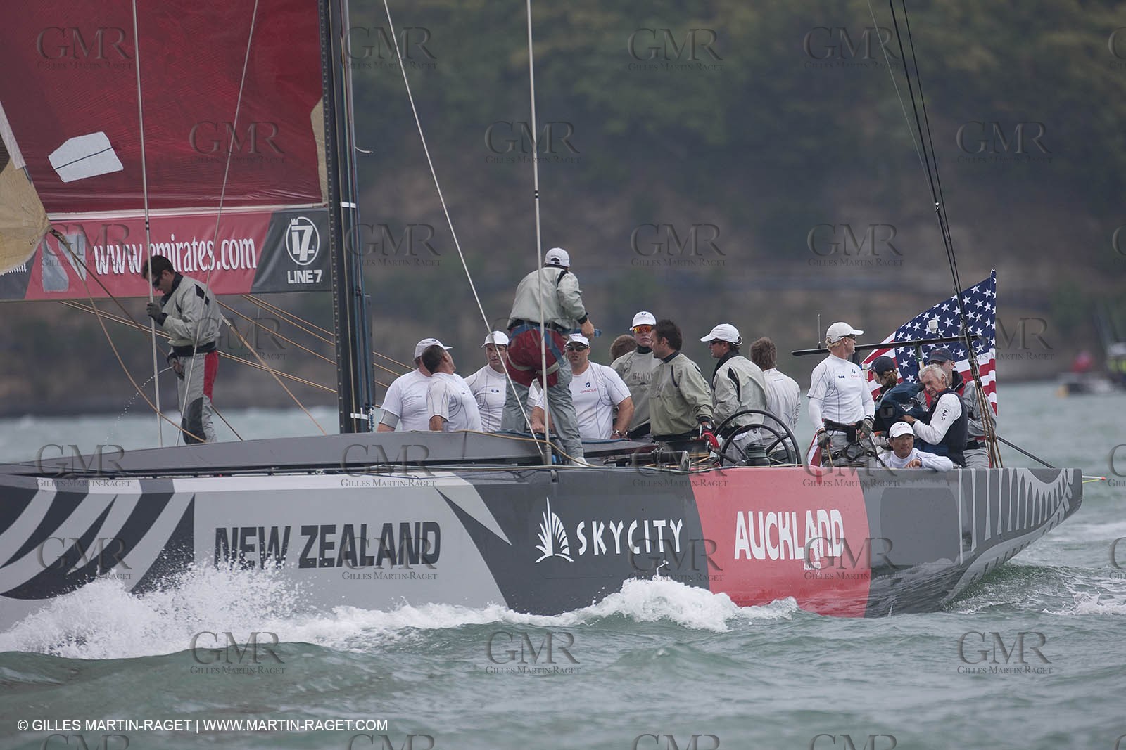 12 02 2009 - Auckland (NZL) -  Louis Vuitton Pacific Series -  Racing Day 12 - Challenger final
