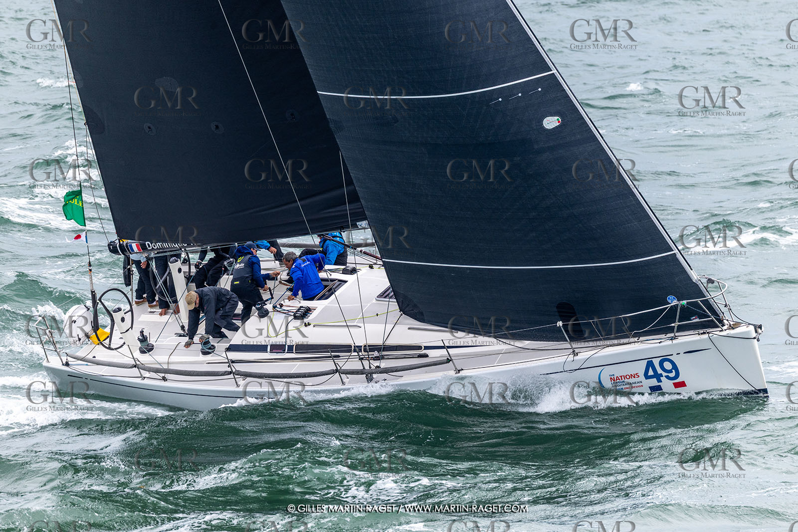 26 07 2025, Cowes (UK, IOW), Admiral's Cup 2025, Rolex Fastnet Race start,