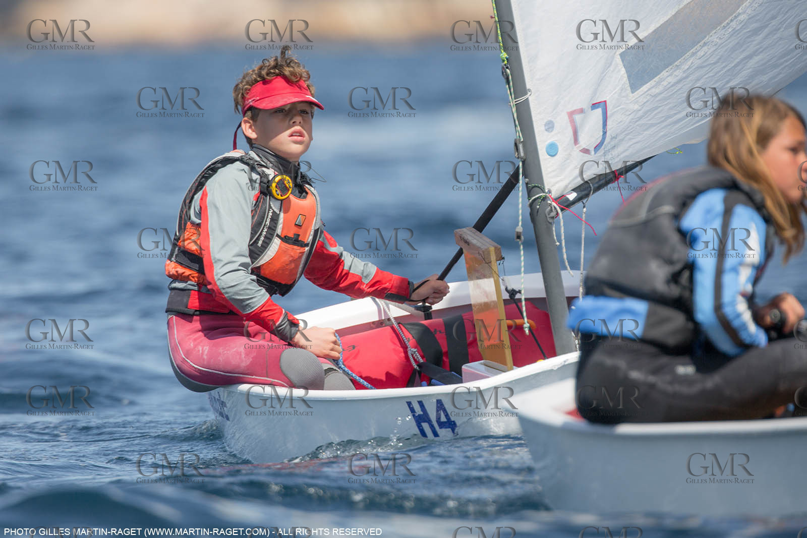 14 04 2016, Marseille (FRA,13), SNIM Dériveurs, Coupe Internationale de Printemps Optimist, Day 4