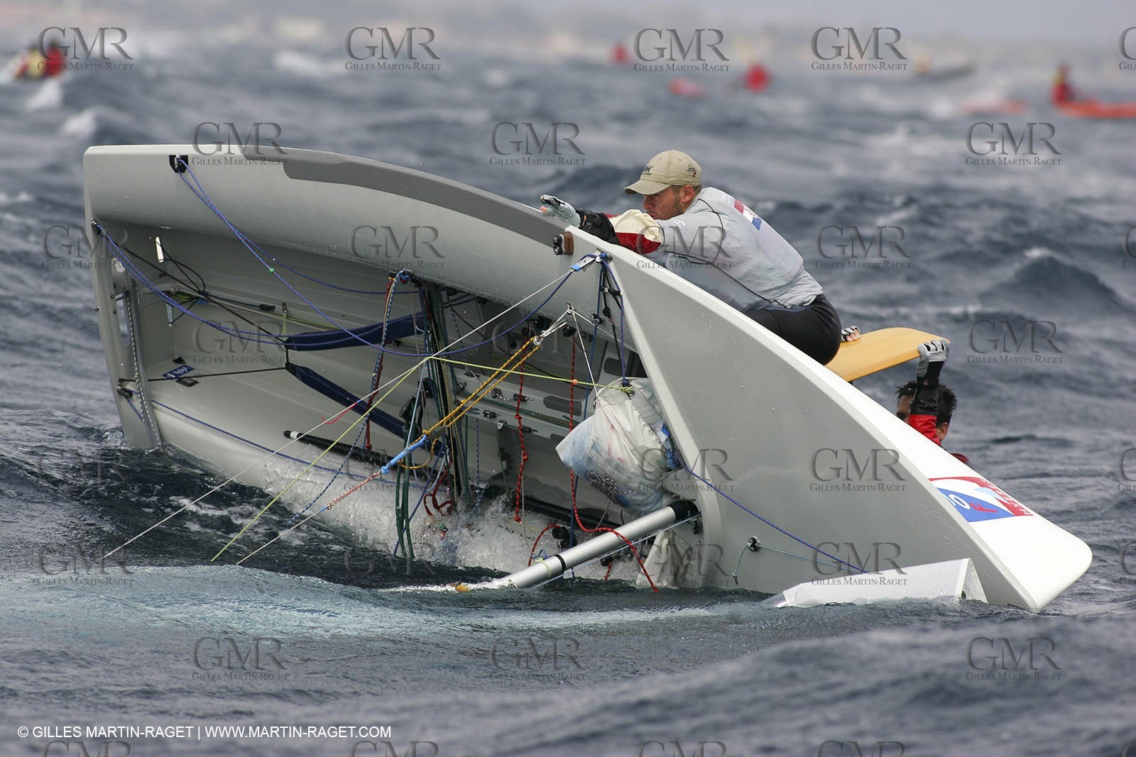 Semaine Olympique Française de Voile 2005 - Jour 1 - 470