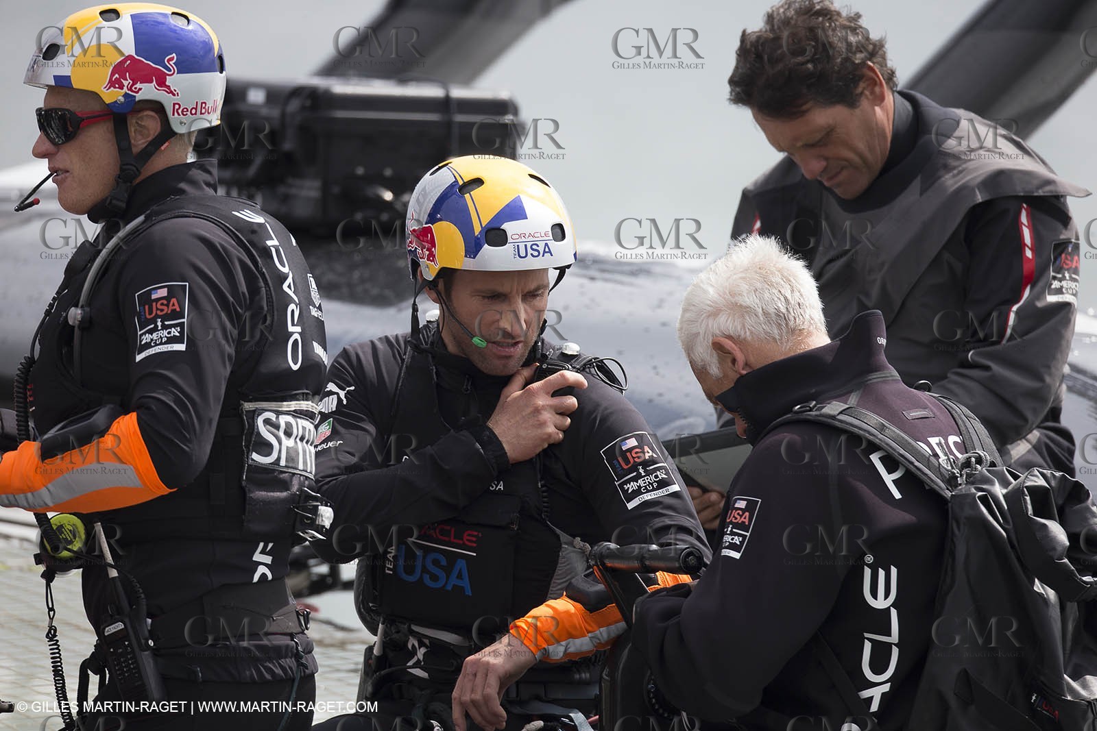 10 09 2013 - San Francisco (USA,CA) - 34th America's Cup - Final Match - Lay day n° 2 - ORACLE Team USA training