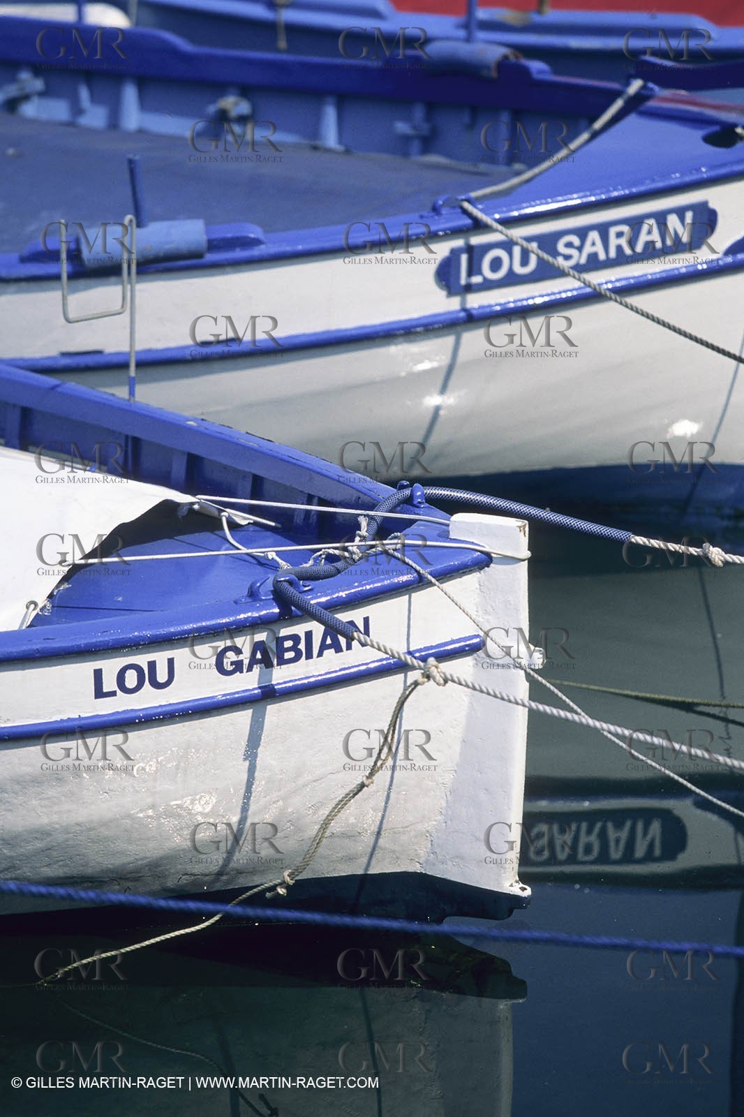 Marseille (Fra, 13) - Local fishing boats