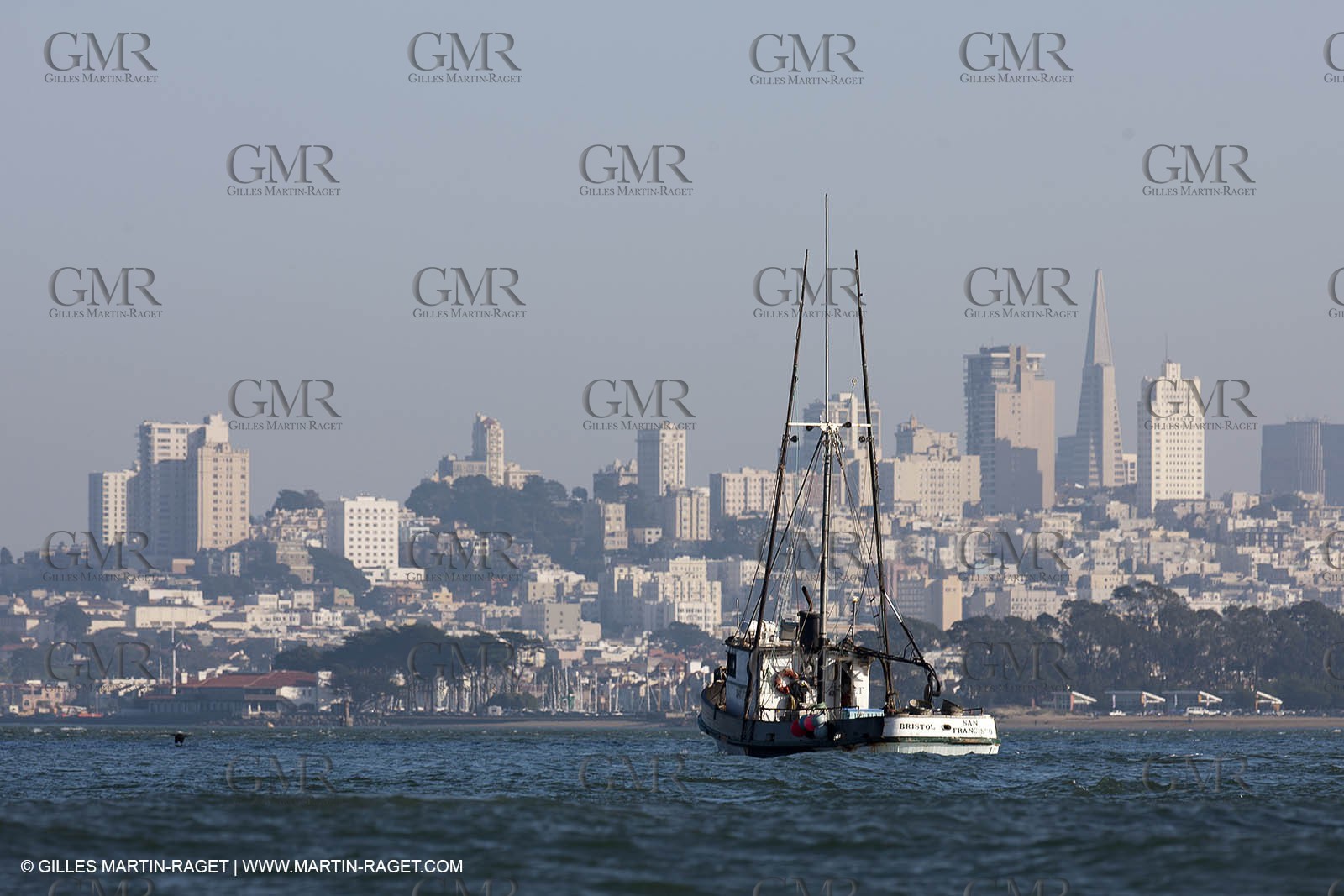 12 12 2011- San Francisco (USA, CA) - 34th America's Cup - Louis Vuitton fashion shooting with ORACLE Racing