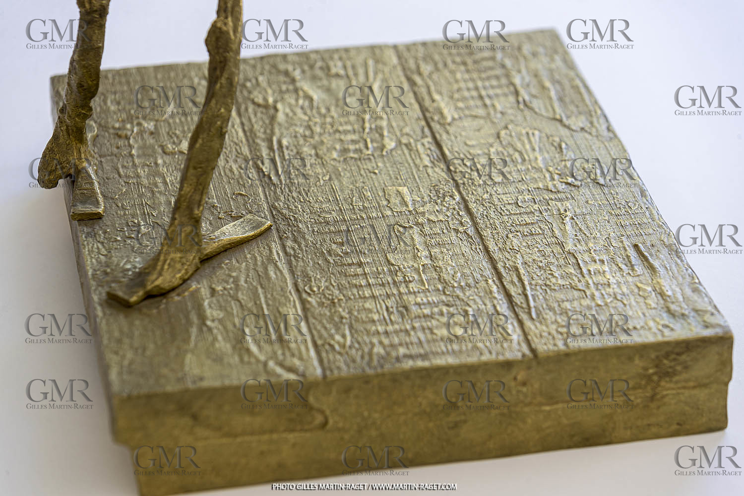 05 08 2019, Marseille (FRA,13), Oeuvre de Germaine Richier, Don Quichotte à l'aile de moulin, 1949, Bronze naturel nettoyé, Epreuve d'exposition, Fondeur L. Thinot, Paris, 56,5 x 31 x 29 cm, Collection famille Germaine Richier