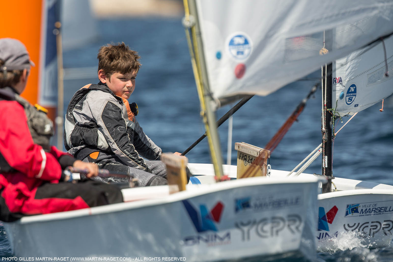 14 04 2016, Marseille (FRA,13), SNIM Dériveurs, Coupe Internationale de Printemps Optimist, Day 4