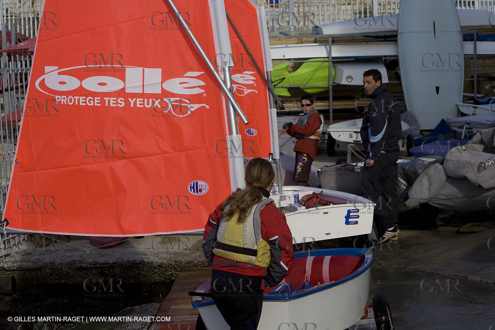06 02 2008 - Nice (FRA, 06) - Nice sailing School - optimist