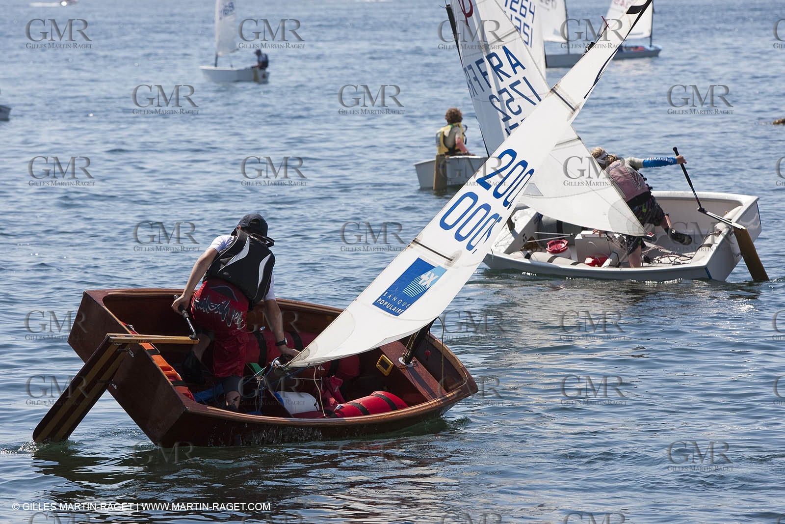24 05 2010 - Hyères (FRA,83) - wooden optimist