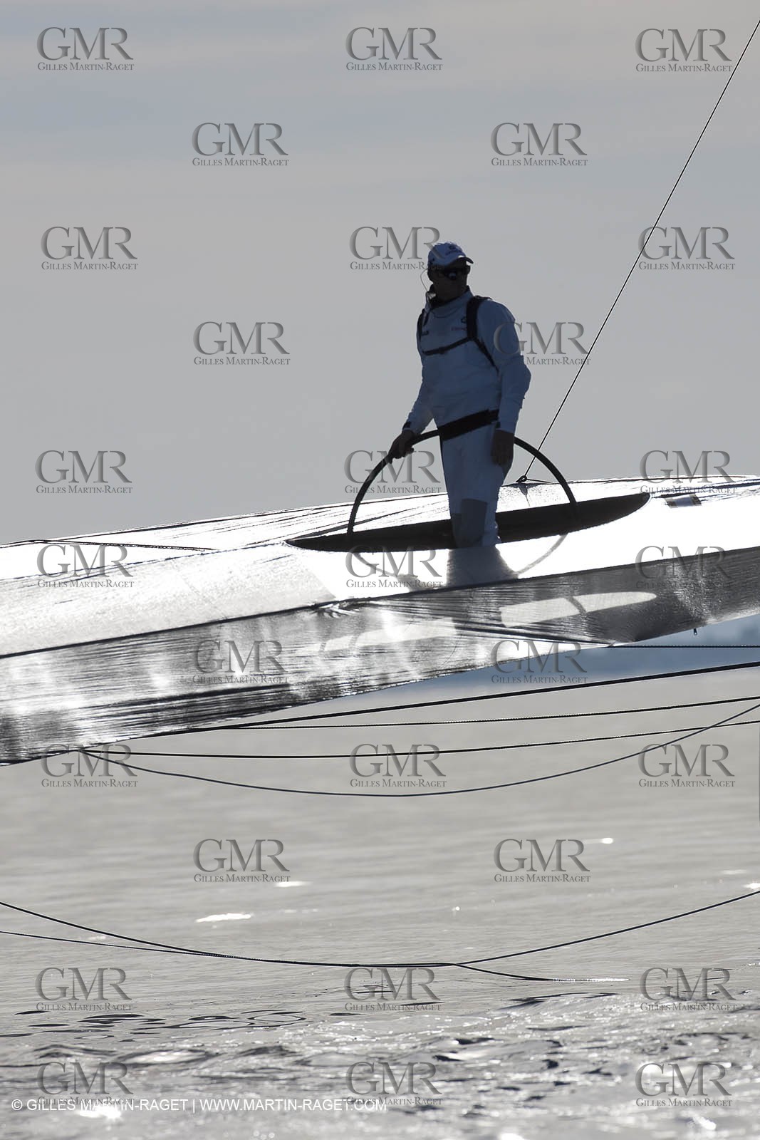 19 01 2010 - Valencia (ESP) - 33rd America's Cup - BMW ORACLE Racing - Valencia training, Day 2