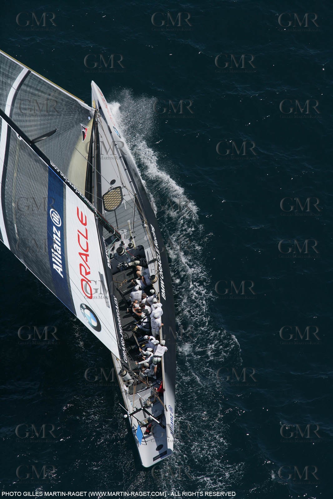 09 05 2007-Valencia (Spain)- 32nd America's Cup - Louis Vuitton Cup - RR2 - Day 11 - BMW ORACLE Racing