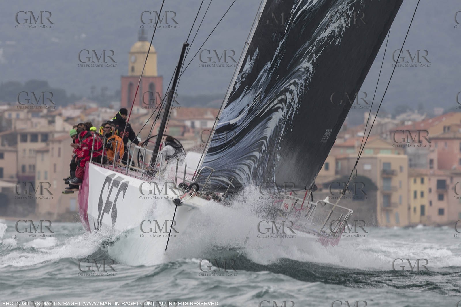 21 03 2015, Saint Tropez (FRA,83), 900 Nautiques de Saint Tropez by SFS, Start, SFS II