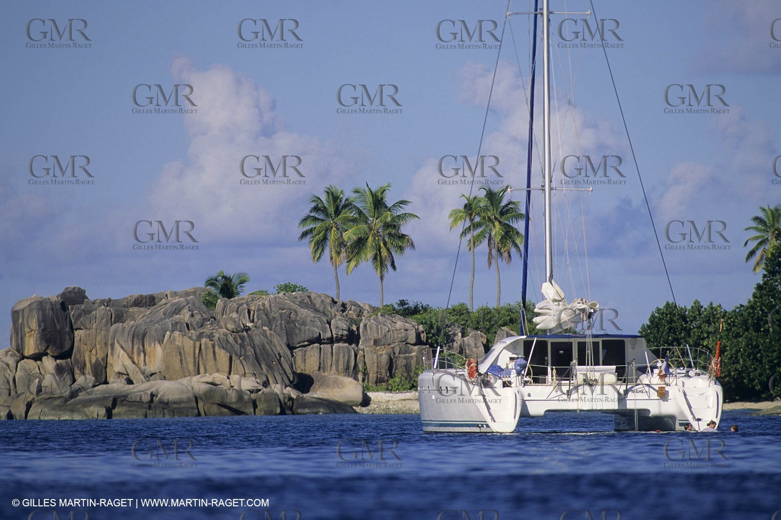 sailing - Cruising - Multihull at the mooring