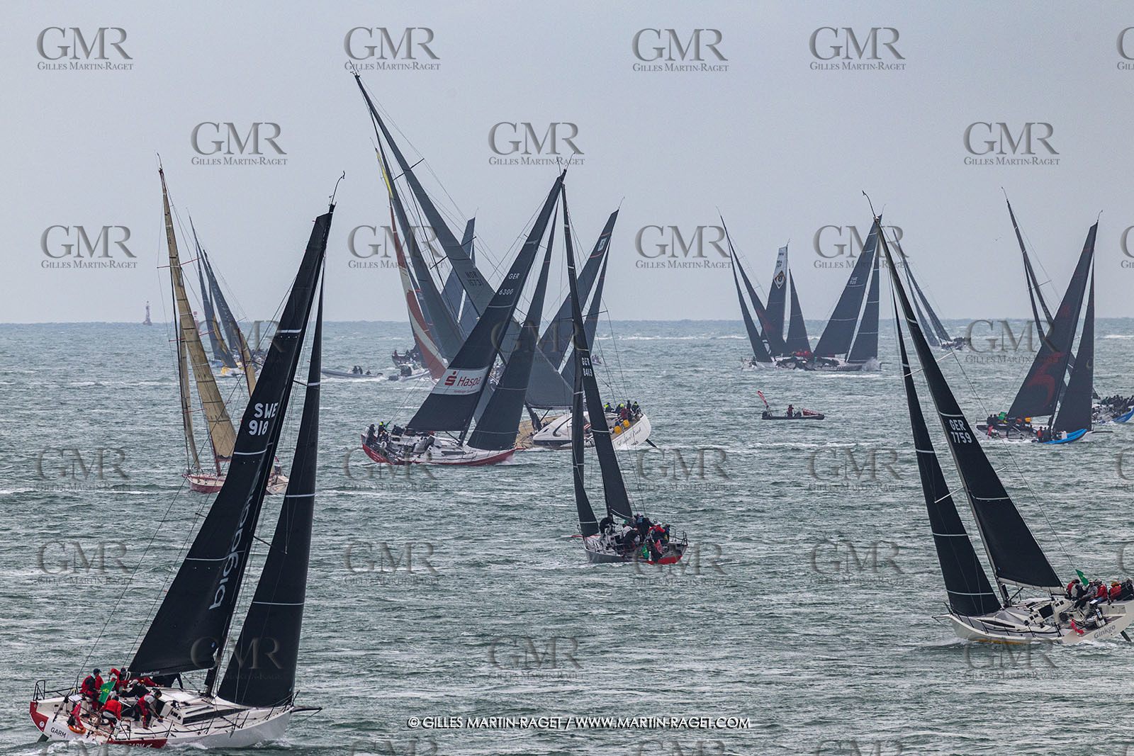 26 07 2025, Cowes (UK, IOW), Admiral's Cup 2025, Rolex Fastnet Race start,