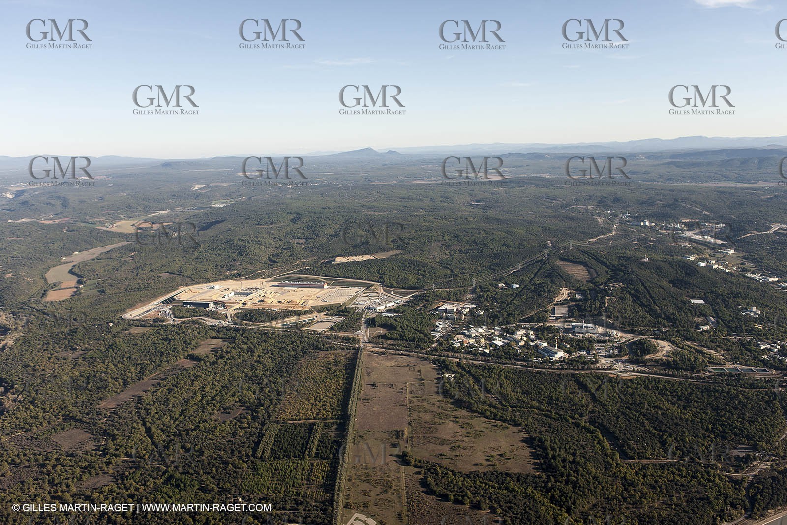29 10 2012 - Val de Durance (FRA, 84) - ITER project under work