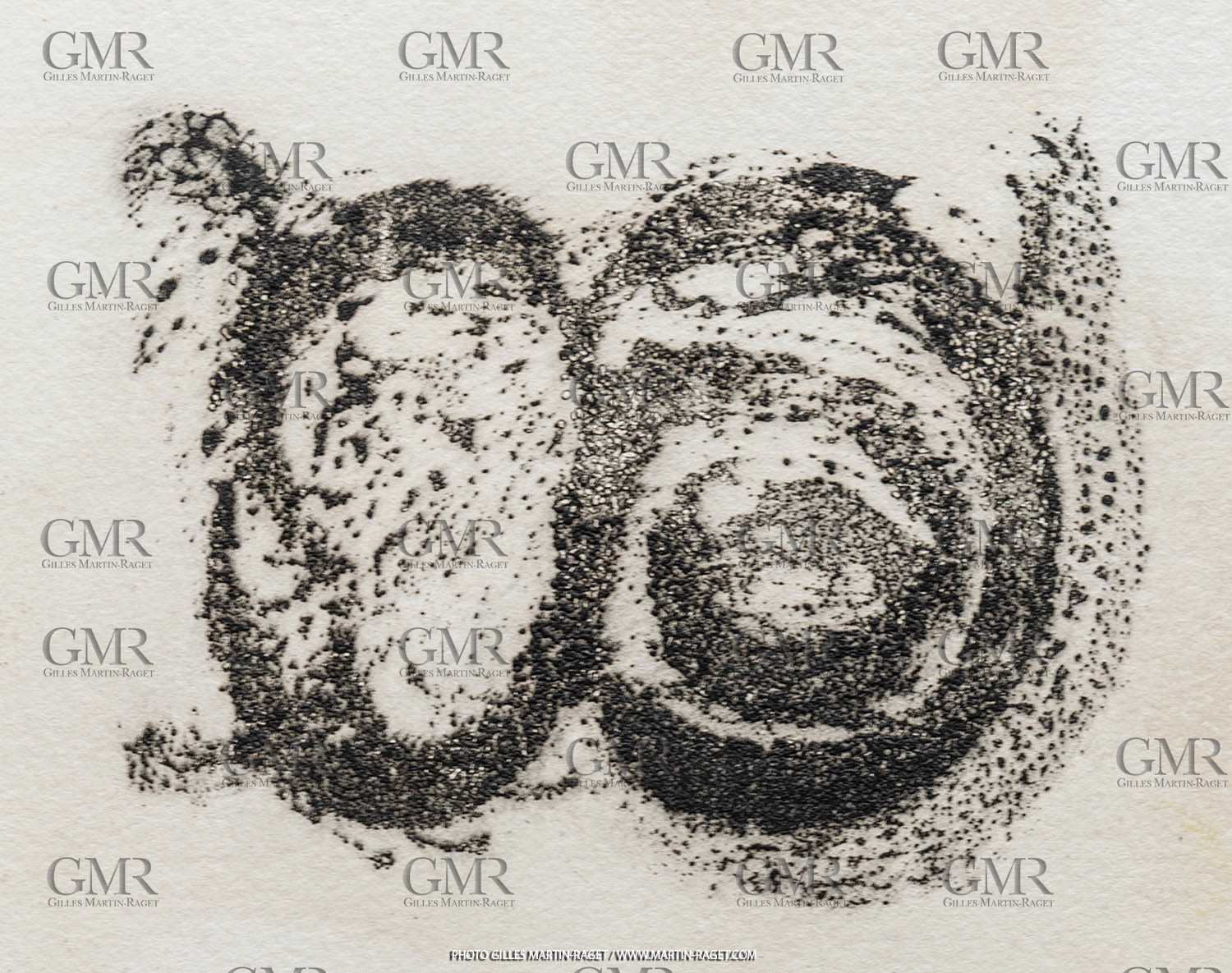 12 07 2020, St Rémy de Provence (FRA, 13) Oeuvre Germaine Richier, gravure